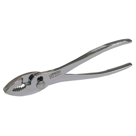 Urrea Slip joint plier chrome finish 8" 278